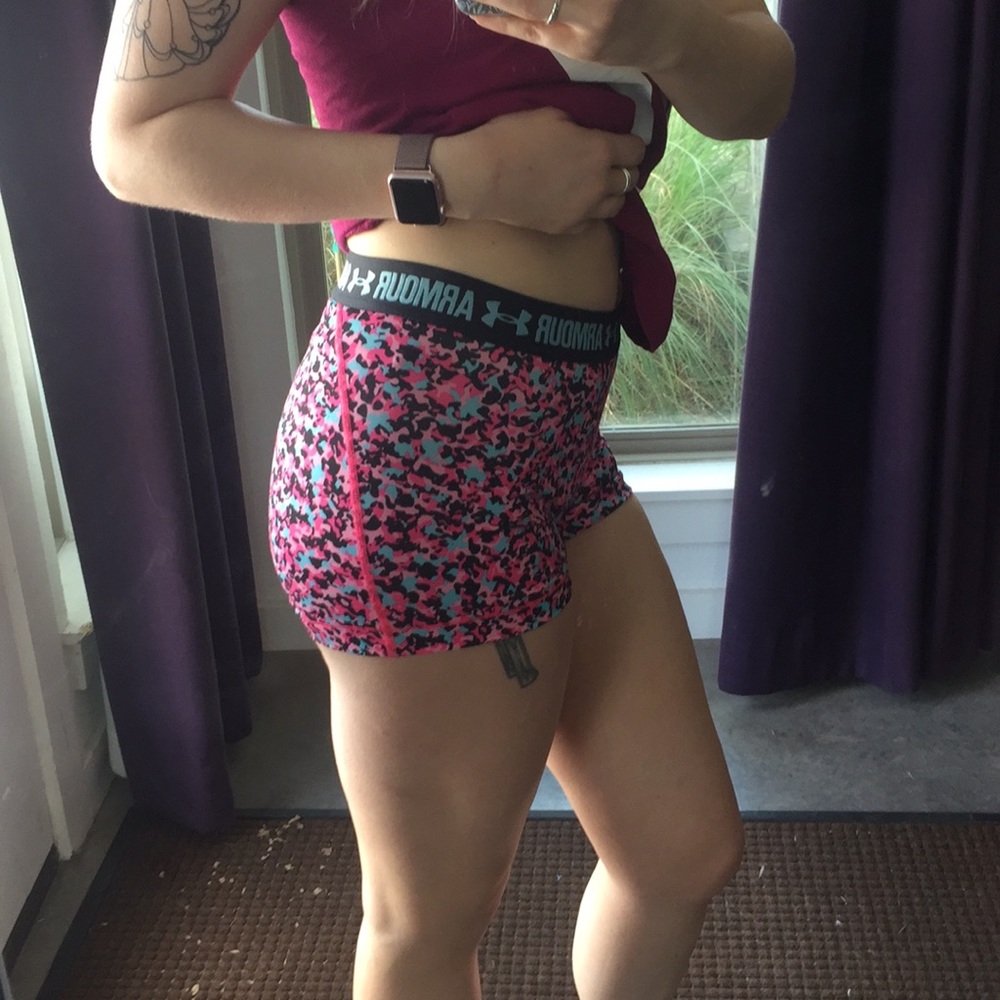 Under Armour compression shorts